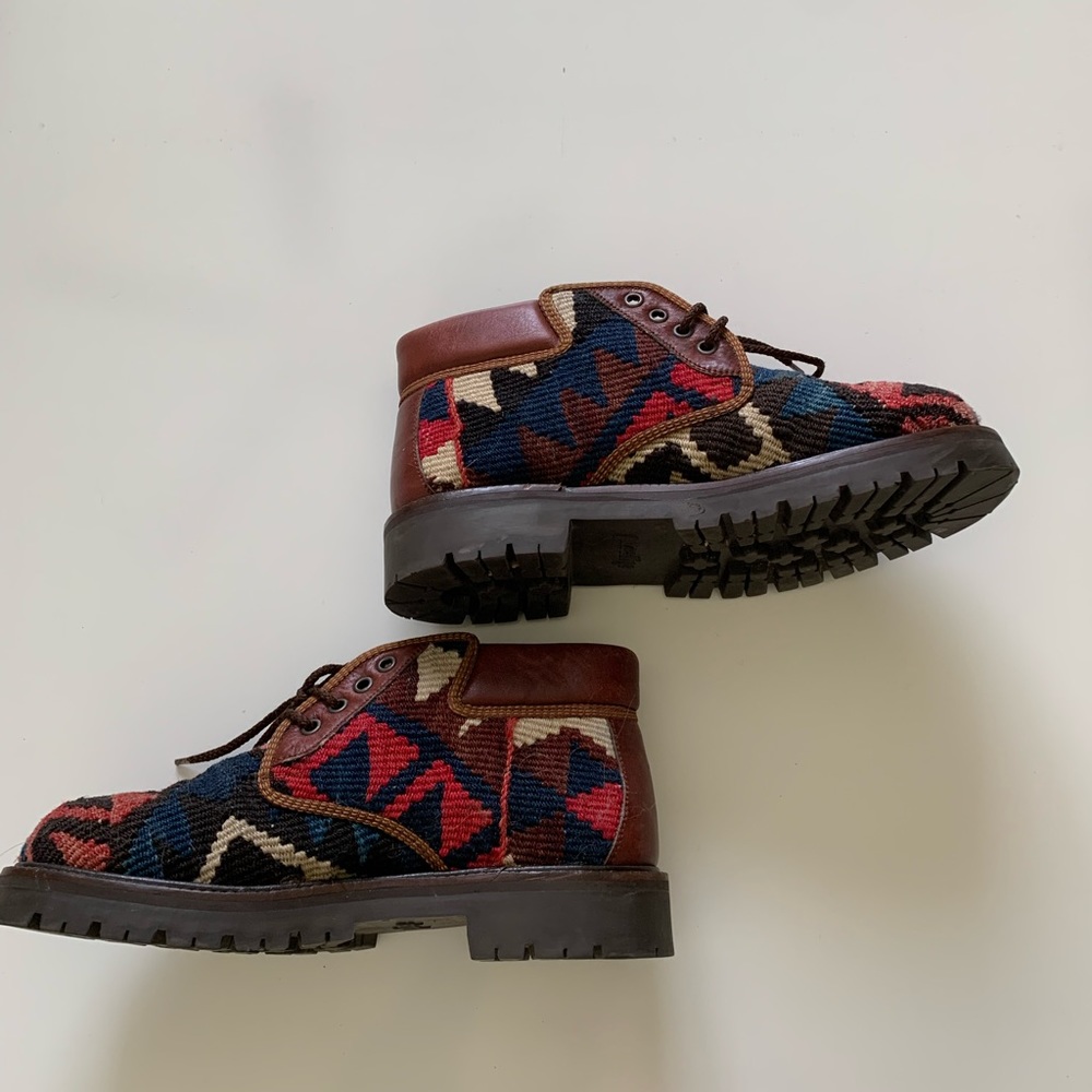 Prestige Woven Ankle Boots